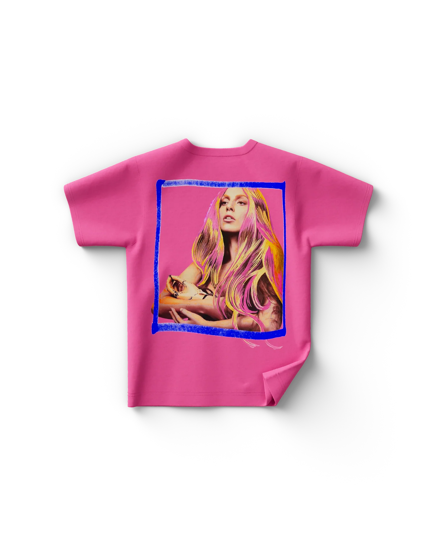 Lady Gaga ARTPOP Pink Sketch T-Shirt Official Merch