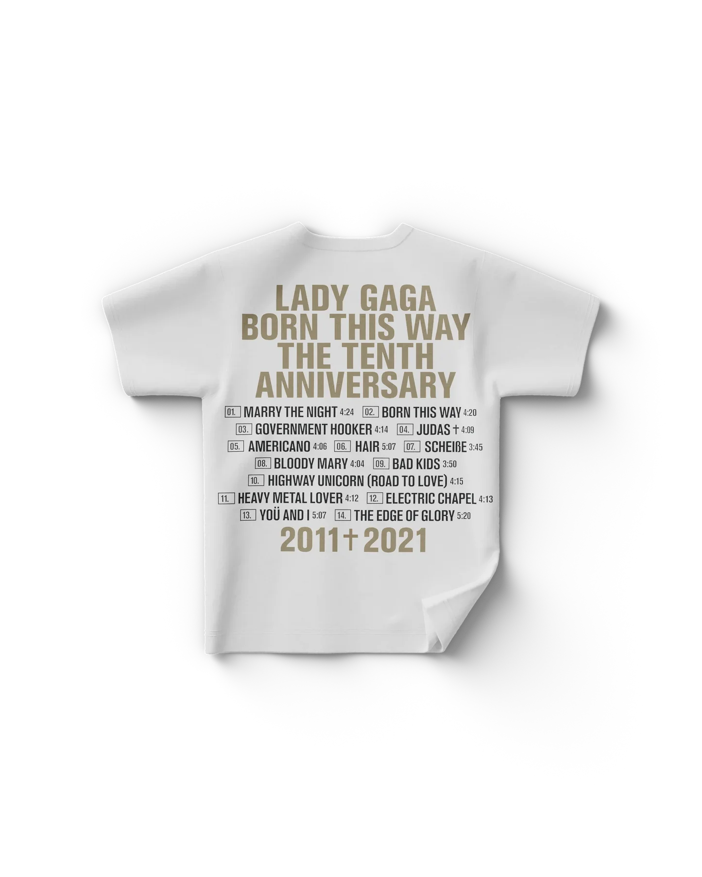 Lady Gaga Motorcycle T-Shirt II Official Merch
