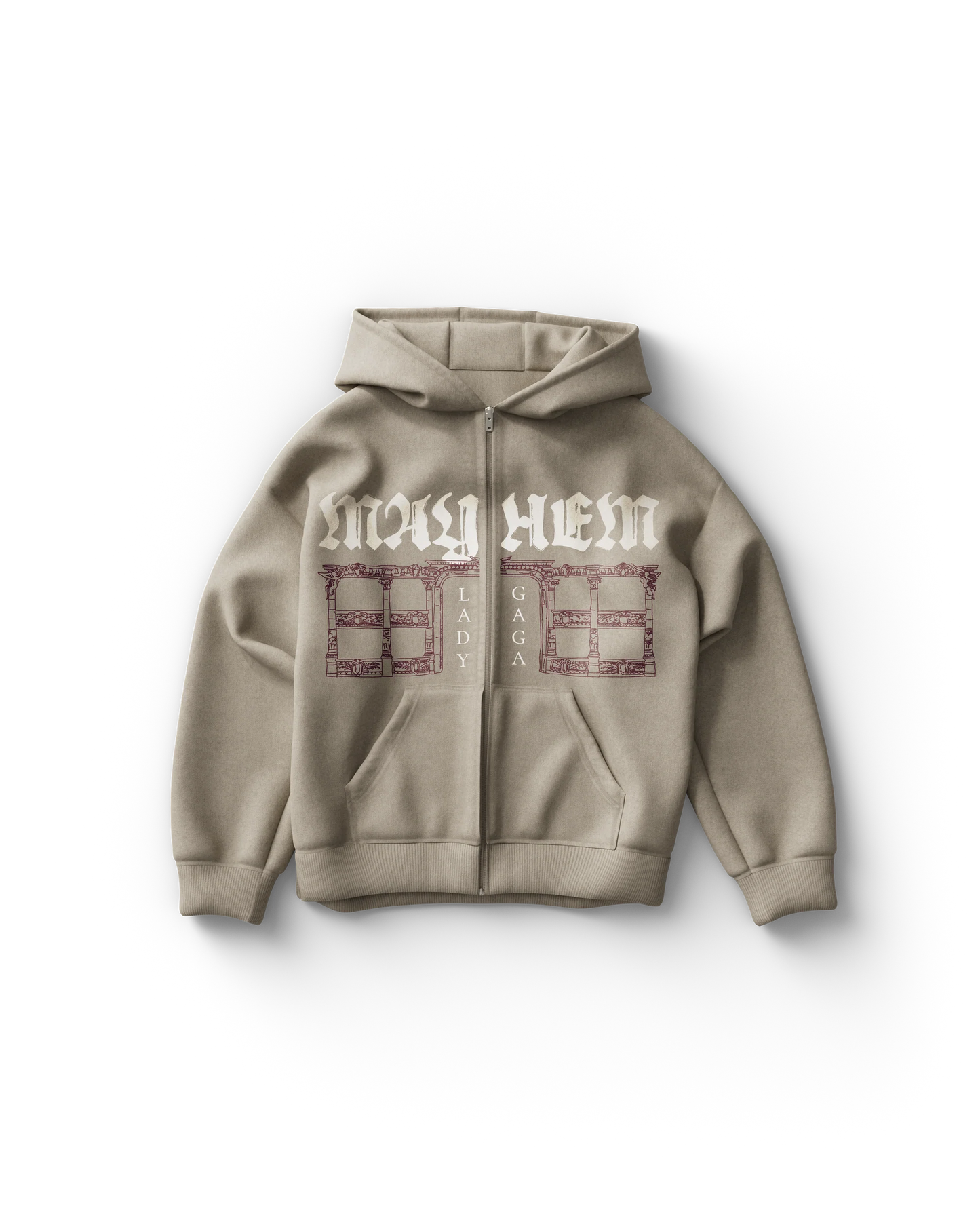 Lady Gaga Opera Haus Zipped Hoodie Official Store