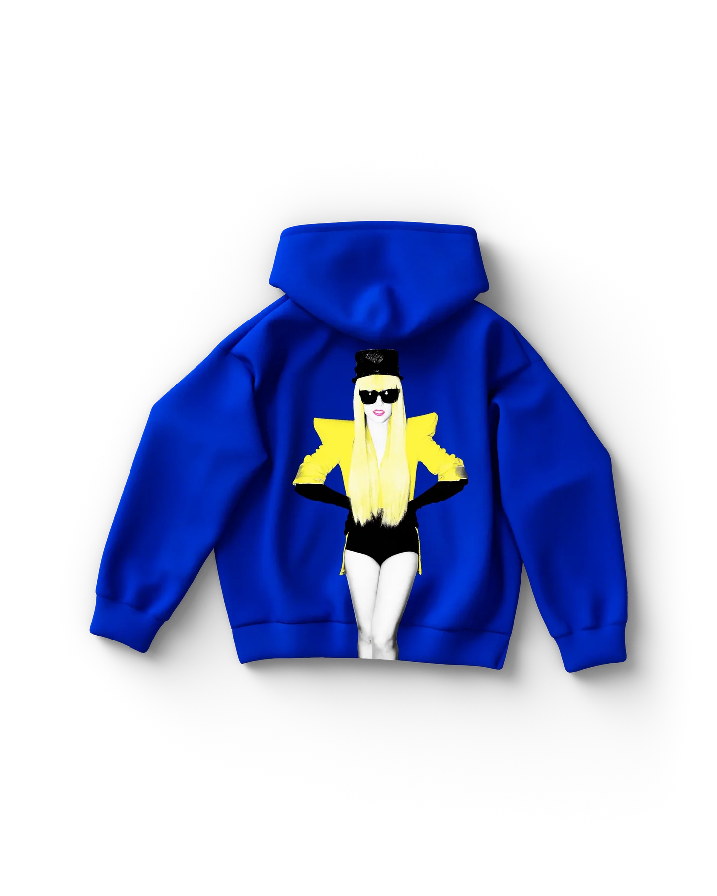 Lady Gaga The Fame Blue Hoodie Official Merch
