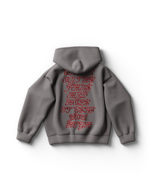 Perfect Celebrity Gray Hoodie Lady Gaga Official Store