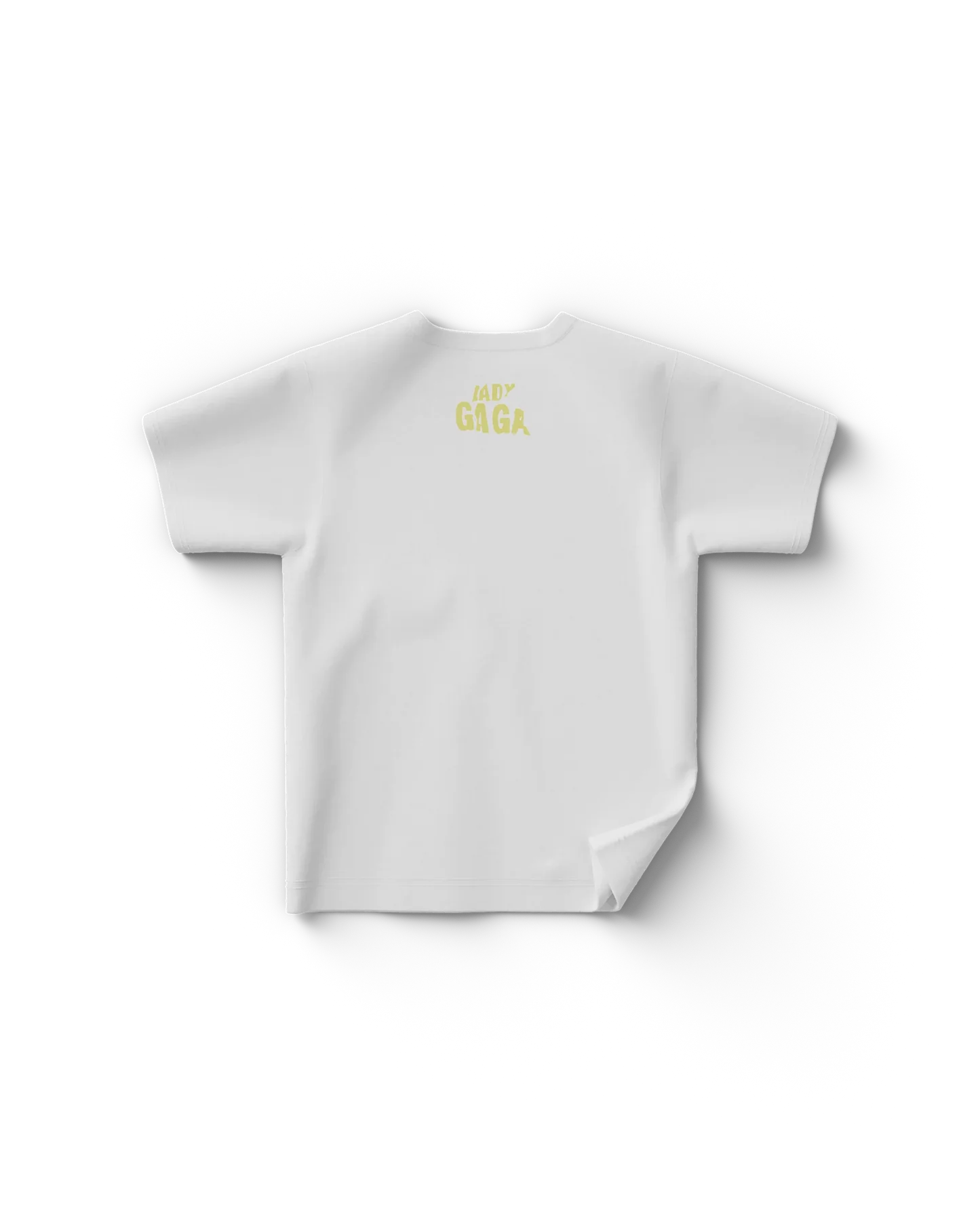 Lady Gaga ARTPOP Rainbow Reflection White T-Shirt Official Merch