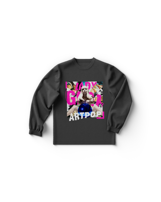Lady Gaga ARTPOP Tracklist Longsleeve T-Shirt Official Store
