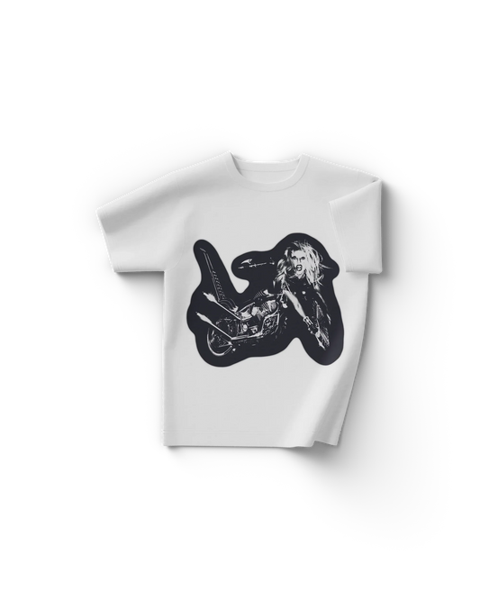 Lady Gaga Motorcycle T-Shirt II Official Merch