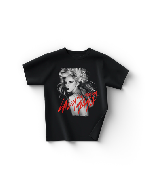 Lady Gaga Born This Way Script T-Shirt Official Store