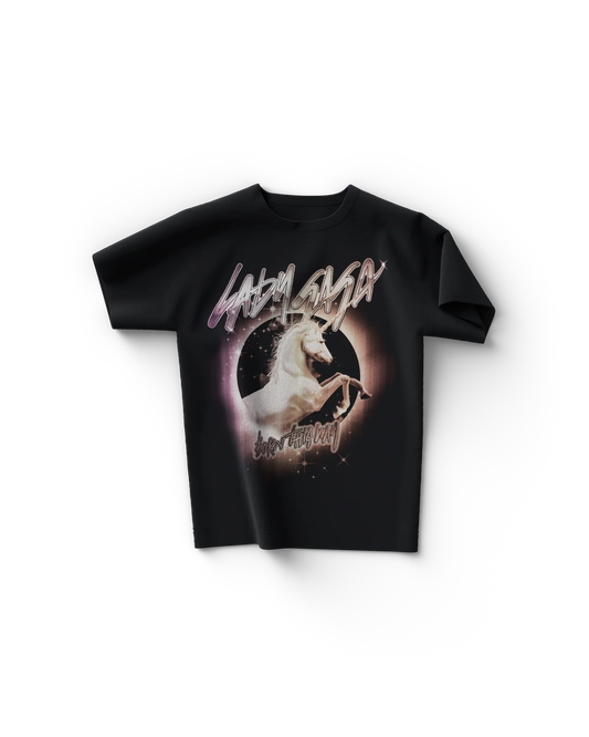 Lady Gaga Born This Way Unicorn Glow T-Shirt Official Merchandise