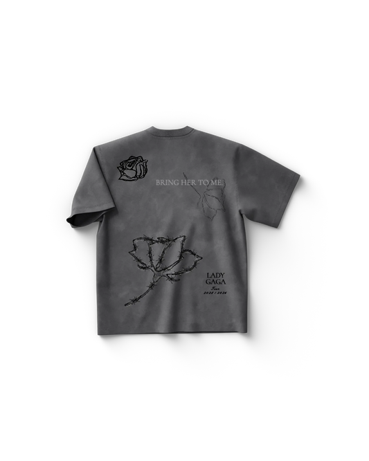 Lady Gaga Roses T-Shirt Official Merch
