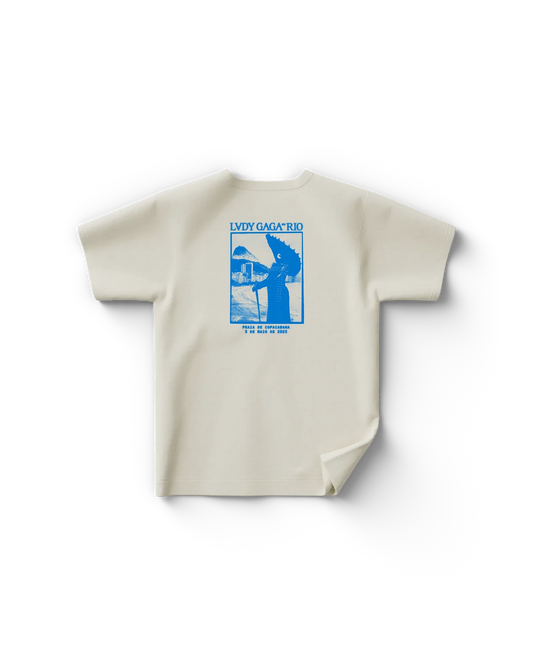Lady Gaga Cream Rio Poster T-Shirt Official Merch