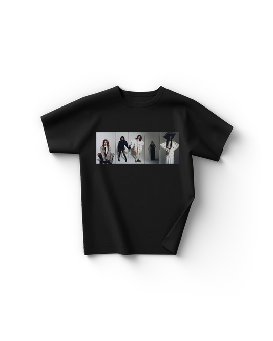 Lady Gaga Photoshoot Black T-Shirt Official Merchandise