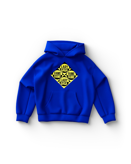 Lady Gaga The Fame Blue Hoodie Official Merch