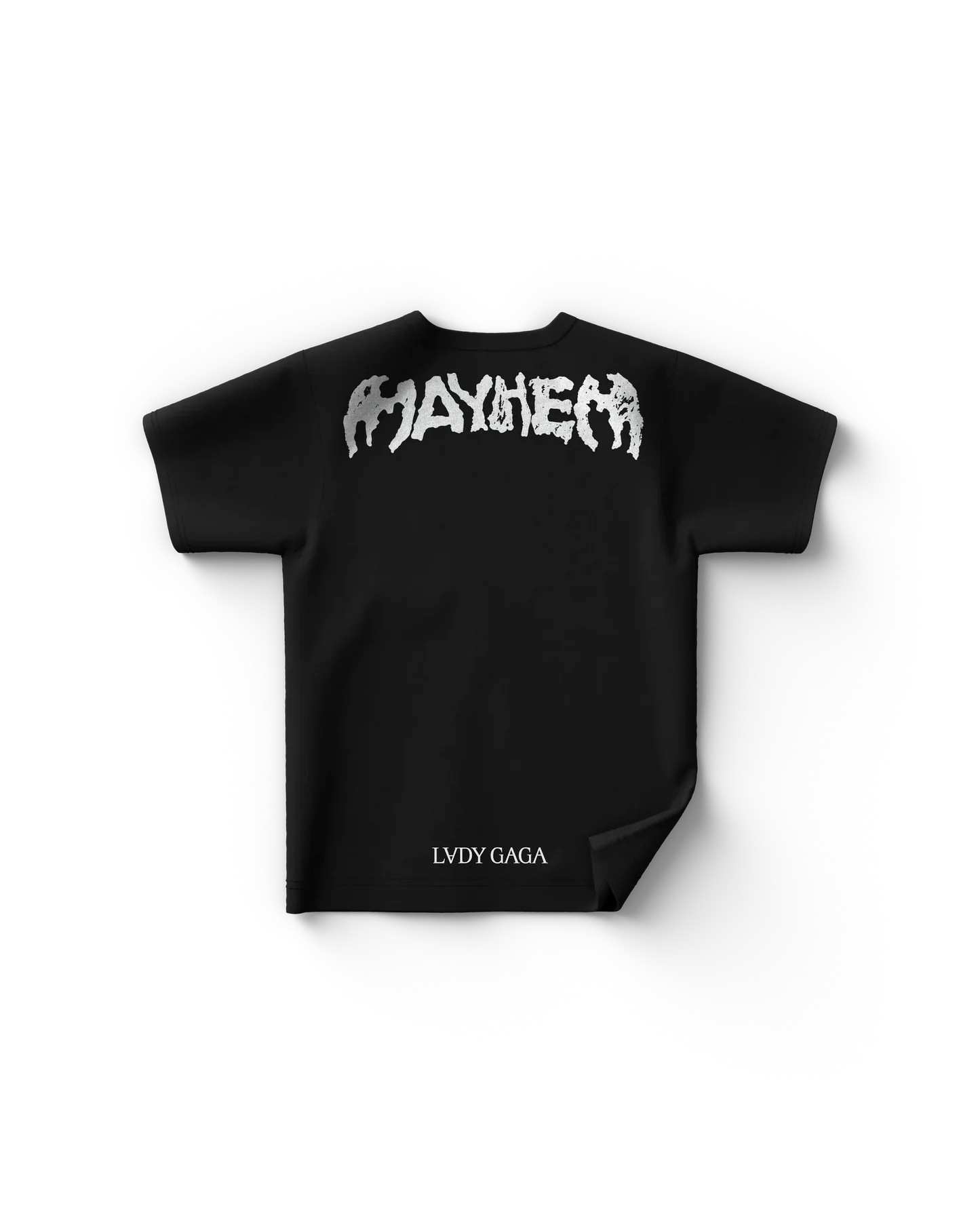 Lady Gaga Photoshoot Black T-Shirt Official Merchandise