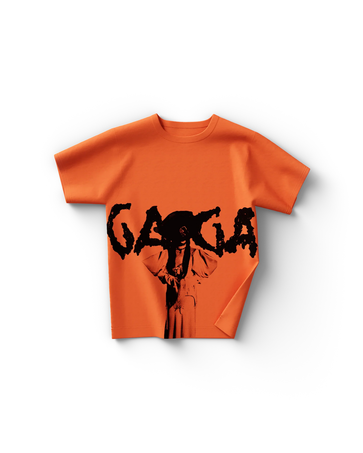 Lady Gaga Orange Pose T-Shirt Official Store