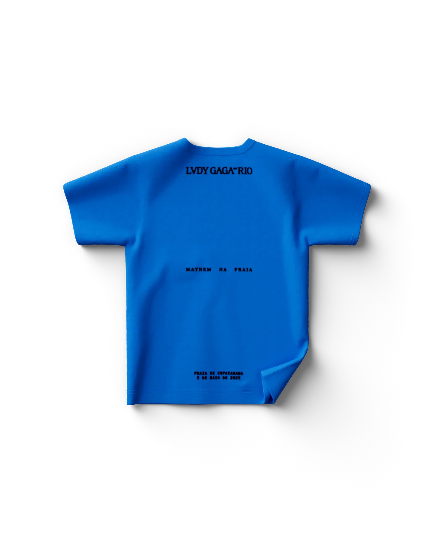 Lady Gaga Blue Rio Silhouette T-Shirt Official Store