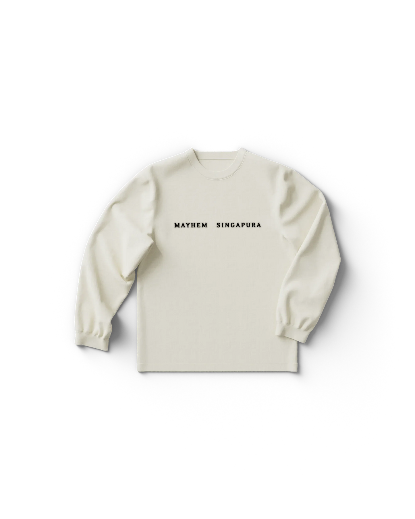 Lady Gaga White Singapore Longsleeve T-Shirt Official Store