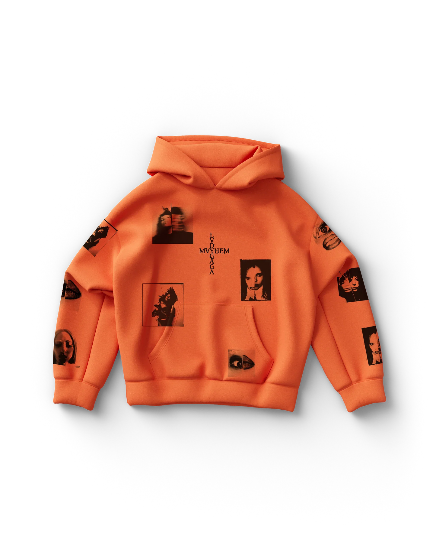 Lady Gaga Scattered Image Hoodie Official Store