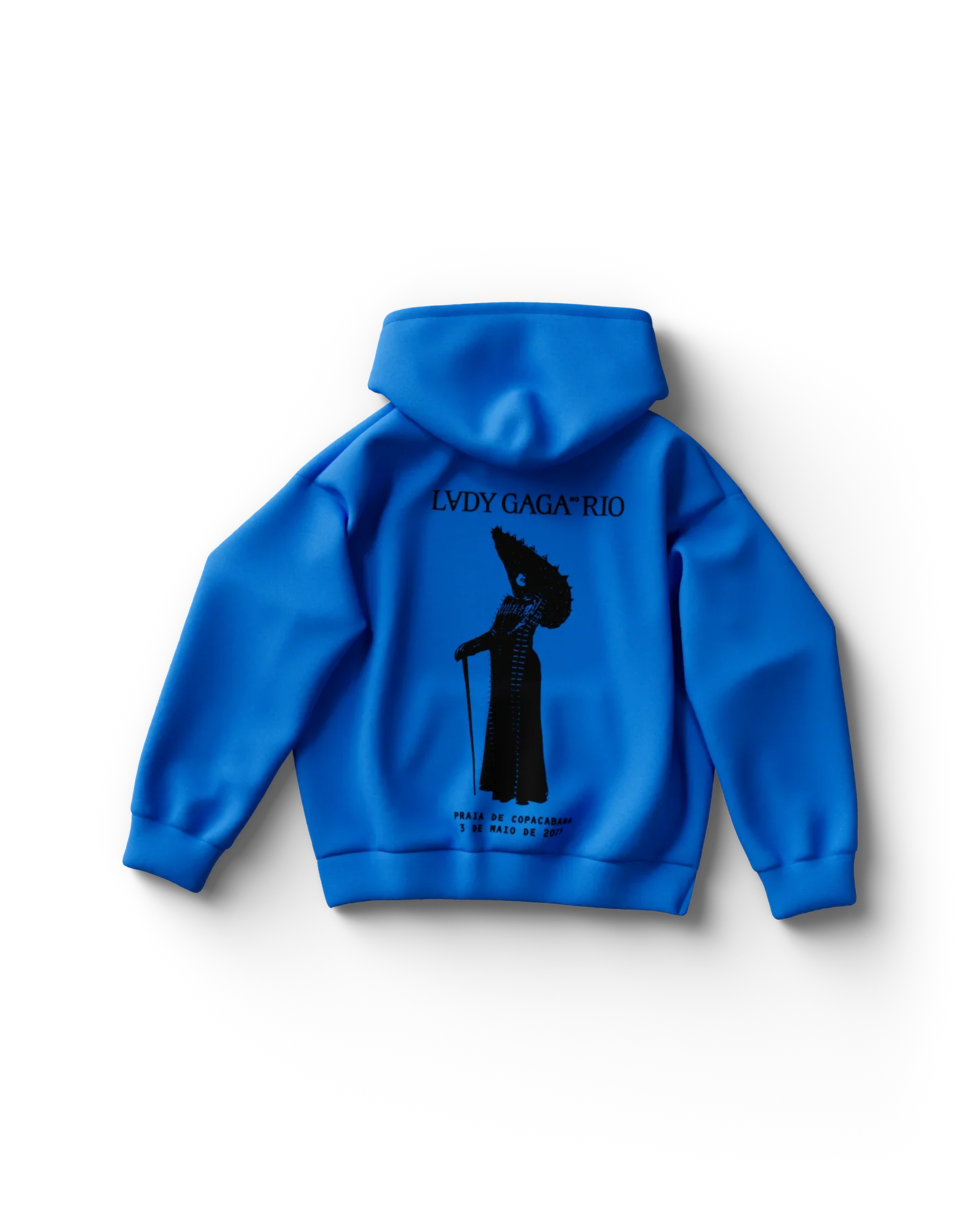 Lady Gaga Blue Rio Silhouette Hoodie Official Merch