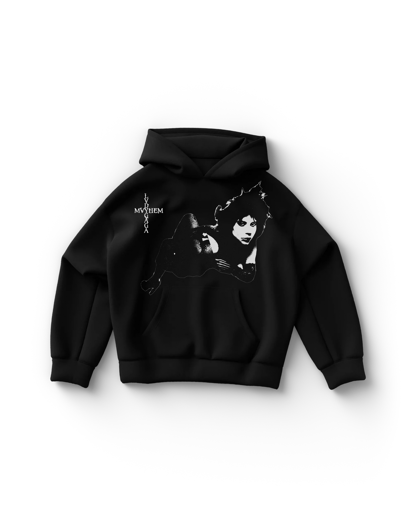 Lady Gaga Contrast Tracklist Hoodie Official Store
