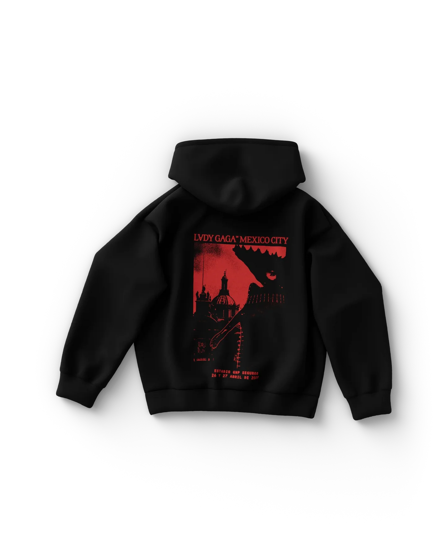 Lady Gaga Black CDMX Hoodie Official Store